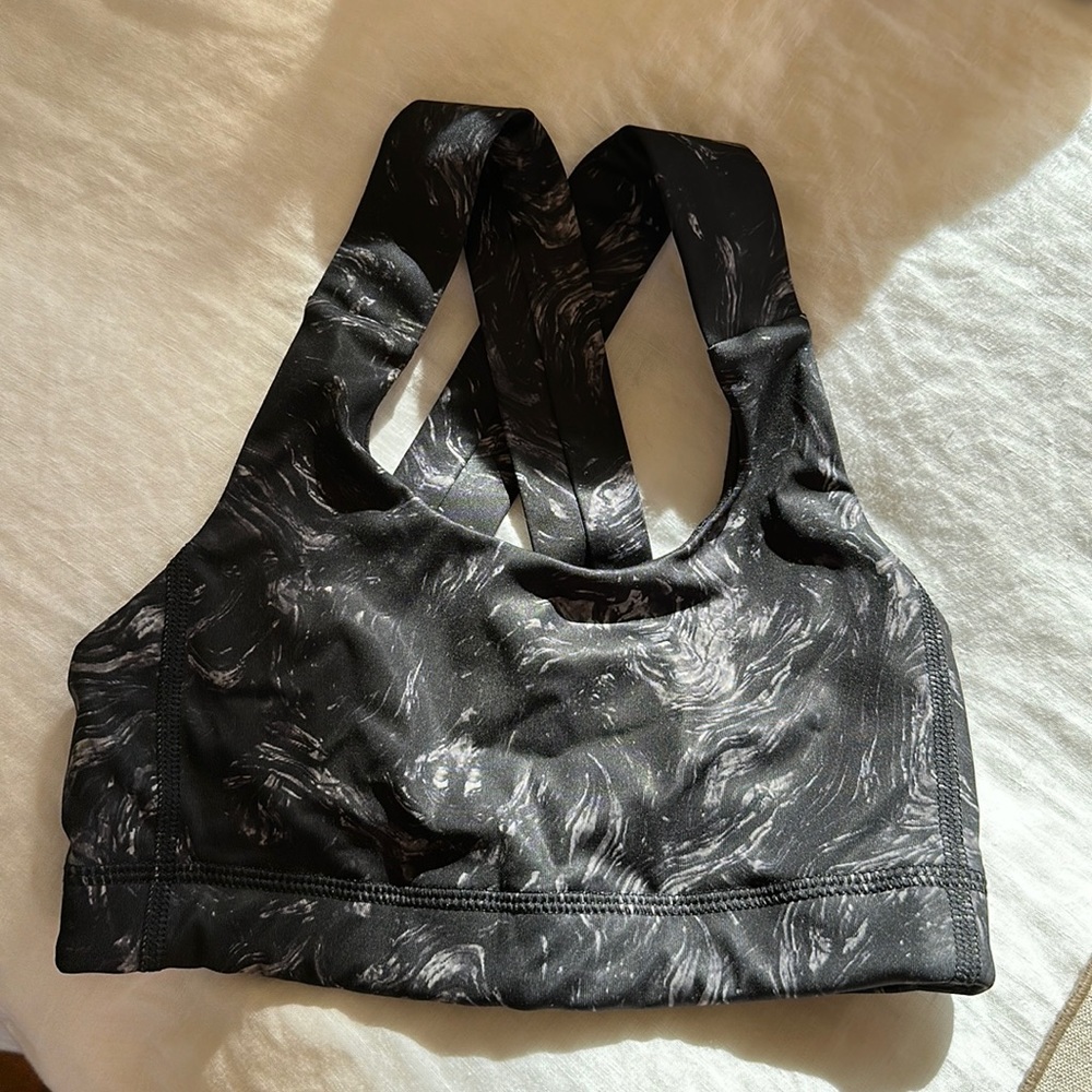 Sports bra.